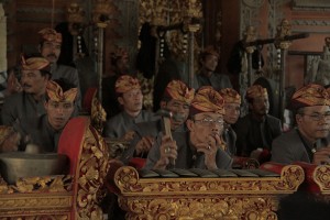 gamalan orchestra, Ubud Palace, Bali, Indonesia
